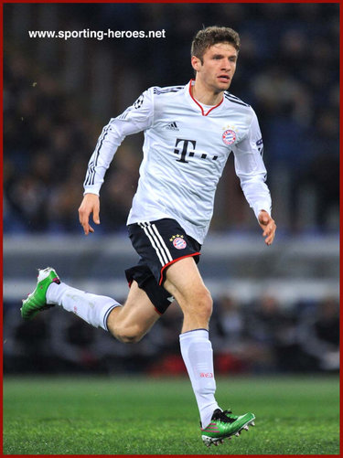 Thomas Muller - Bayern Munchen - UEFA Champions League 2010/11