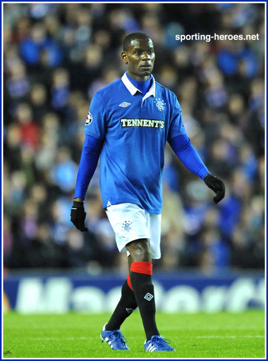 Maurice Edu - UEFA Champions League 2010/11 - Rangers FC