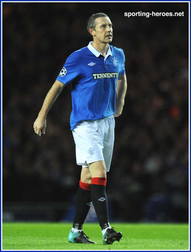 David Weir - Glasgow Rangers - UEFA Champions League 2010/11