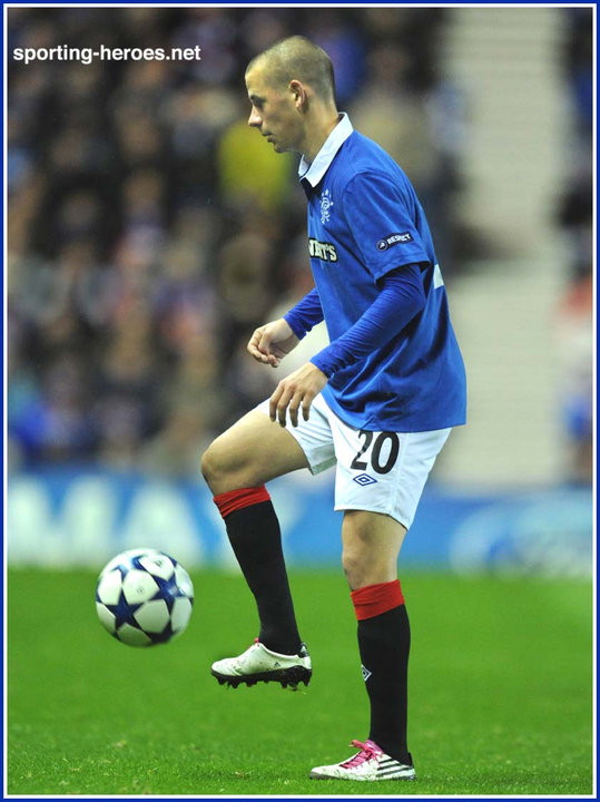 Maurice Edu - UEFA Champions League 2010/11 - Rangers FC