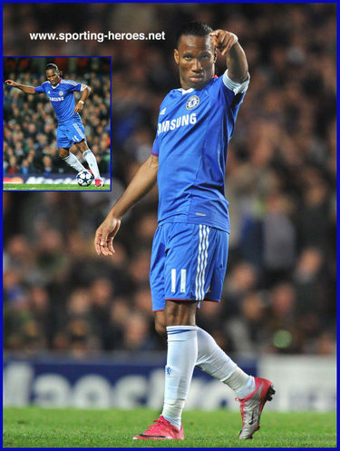 Didier Drogba - Chelsea FC - UEFA Champions League seasons 2010/11 - 2009/10 & 2008/09.