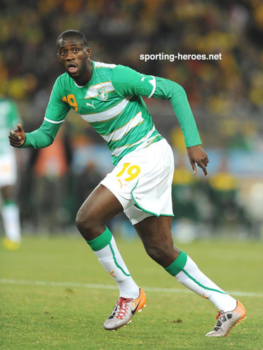 Yaya Toure - Ivory Coast - FIFA Coupe du Monde 2010