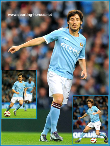 David Silva - Manchester City - UEFA Europa League 2010/11