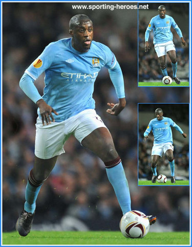 Yaya Toure - Manchester City - UEFA Europa League 2010/11