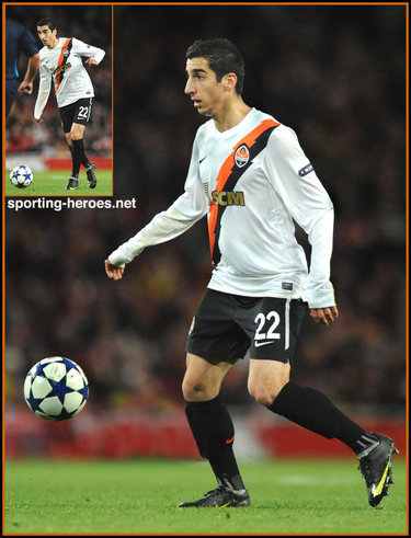Henrikh Mkhitaryan - Shakhtar Donetsk - UEFA Champions League 2010/11
