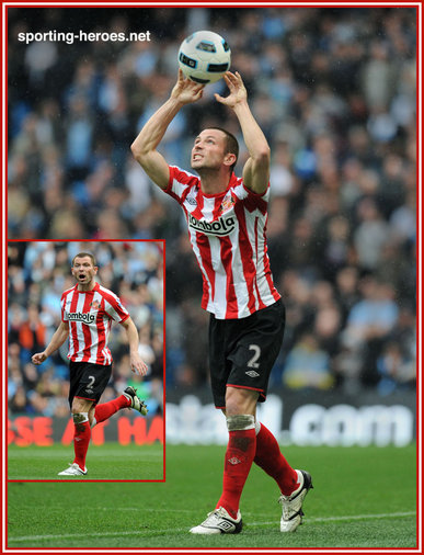Phil Bardsley - Sunderland FC - Premiership Appearances