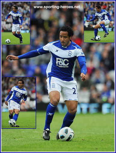 Jean Beausejour - Birmingham City - Premiership Appearances