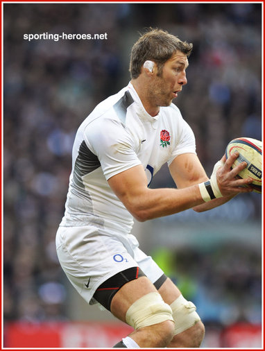 Simon Shaw - England - International Rugby Union Caps for England.