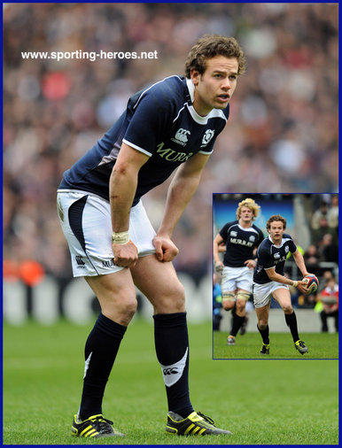Ruaridh JACKSON - Scotland - International Rugby Caps.