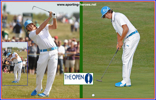 Rickie Fowler - U.S.A. - Rickie joint 5th. 2011 Open Championship.