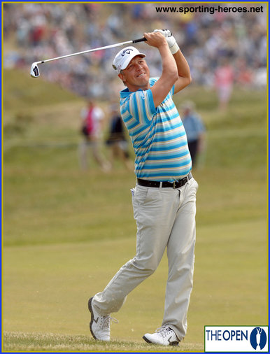 Fredrik Jacobson - Sweden - 2011. 14th at US Open & 16th at The Open Championship.
