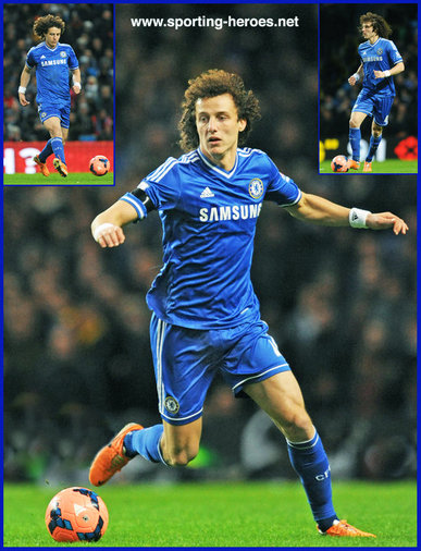 David Luiz - Chelsea FC - Premiership Appearances 2010-2014.