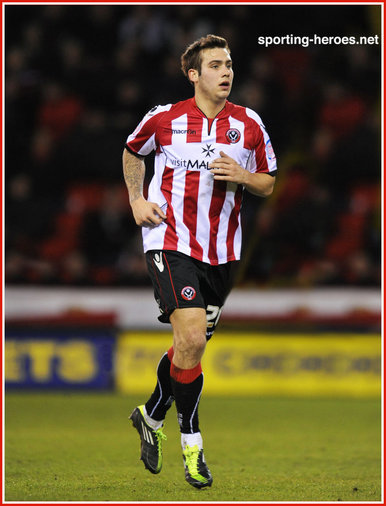 Joe Mattock - Sheffield United - League Appearances