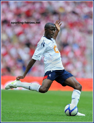 Fabrice Muamba - Bolton Wanderers - League Appearances