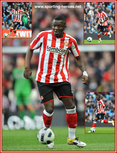 Sulley Muntari - Sunderland FC - Premiership Appearances