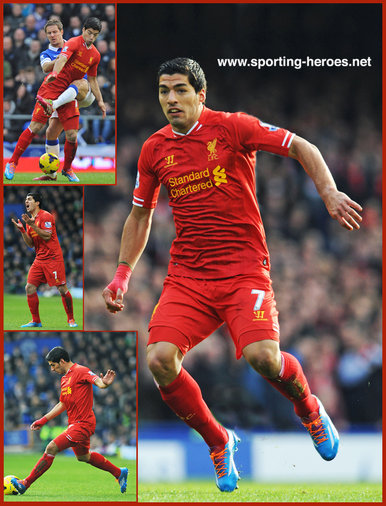 Luis (1987) SUAREZ - Liverpool FC - Premiership Appearances