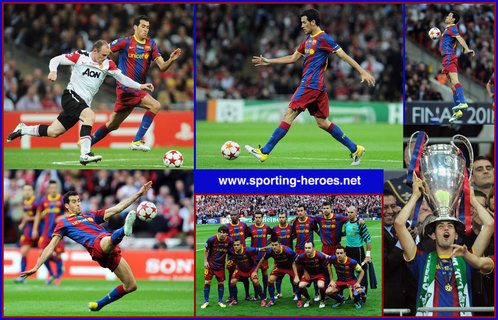 Sergio Busquets - Barcelona - Final UEFA Champions League 2010/11