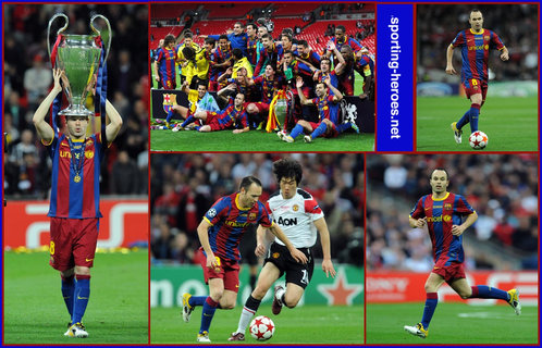 Andres Iniesta - Barcelona - UEFA Champions League Final 2011