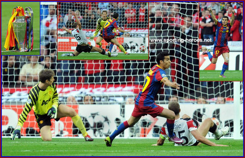 Pedro Rodriguez - Barcelona - UEFA Champions League Final 2011
