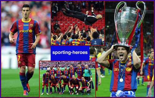 David Villa - Barcelona - UEFA Champions League Final 2011