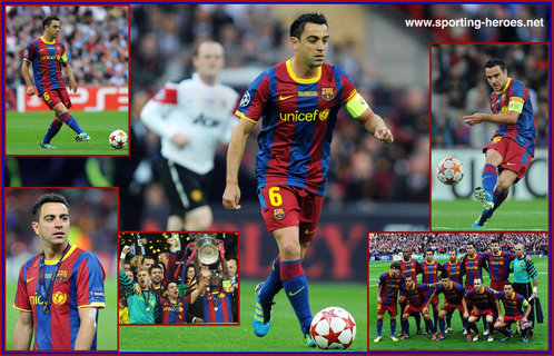 (Xavier Hernandez)     XAVI - Barcelona - UEFA Champions League Final 2011