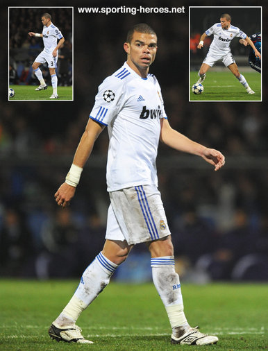 Pepe - Real Madrid - UEFA Champions League 2010/11