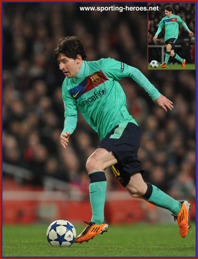 Lionel Messi - Barcelona - UEFA Champions League 2010/11