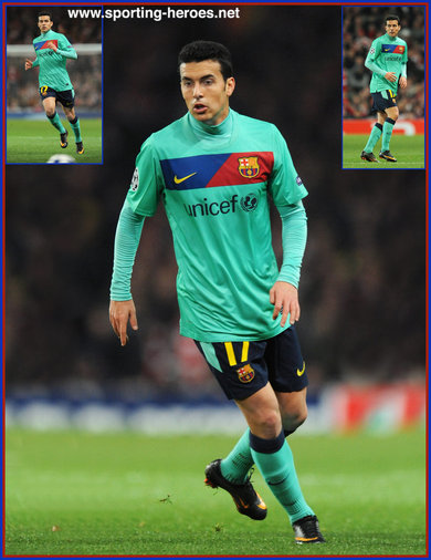 Pedro Rodriguez - Barcelona - UEFA Champions League 2010/11