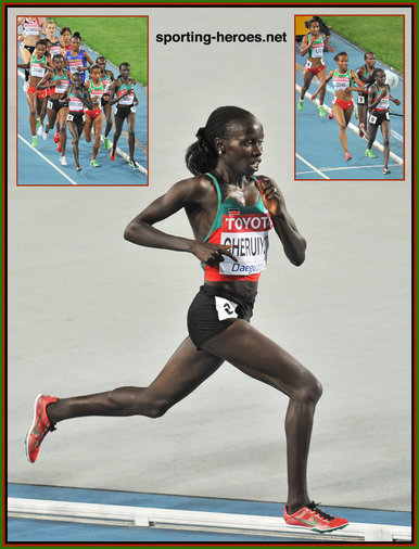 Vivian Cheruiyot - Kenya - Double World Champion in 2011