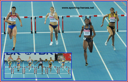 Lashinda Demus - U.S.A. - 2011 World Championships 400m Hurdles winner.