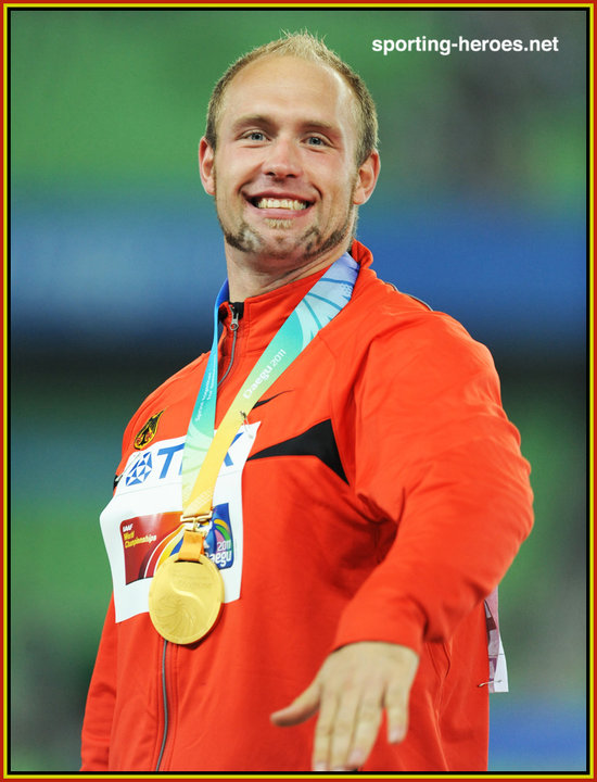 HARTING Robert World Discus Champion again in 2011. U.S.A