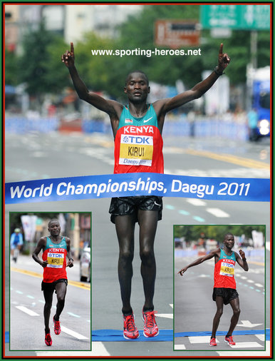 Abel Kirui - Kenya - 2011 World Championships Marathon Gold (again)