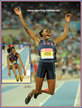Brittney REESE - U.S.A. - Brittney wins second World long jump title.