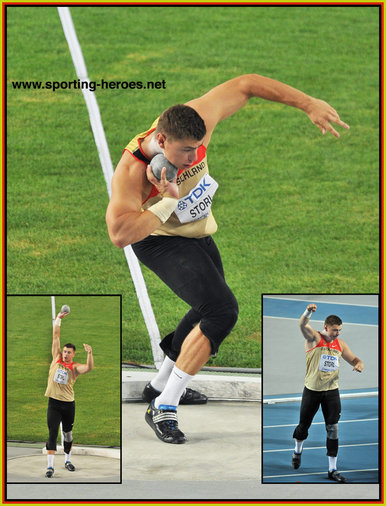 David STORL - Germany - 2011 World Champion, men's shot .