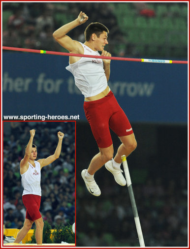 Pawel WOJCIECHOWSKI - Poland - 2011 World Athletics Championships gold medal in pole vault.