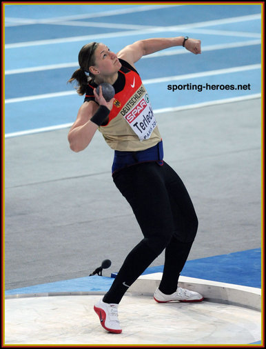 Josephine TERLECKI - Germany - 2011 European Indoors Shot Put bronze.