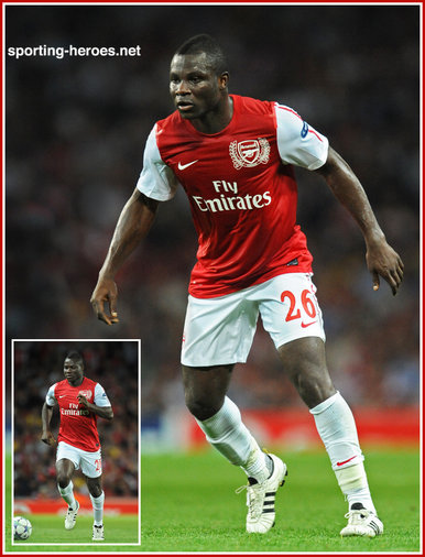 Emmanuel FRIMPONG - Arsenal FC - UEFA Champions League 2011/12. Group F
