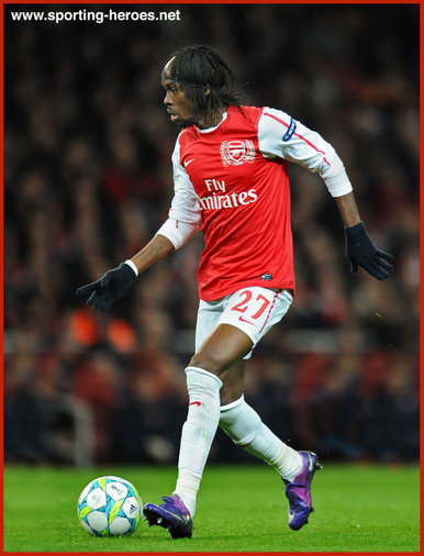 Gervinho - Arsenal FC - UEFA Champions League 2011/12.