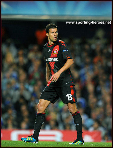 Michael Ballack - Bayer Leverkusen - UEFA Champions' League 2011/12 Group E