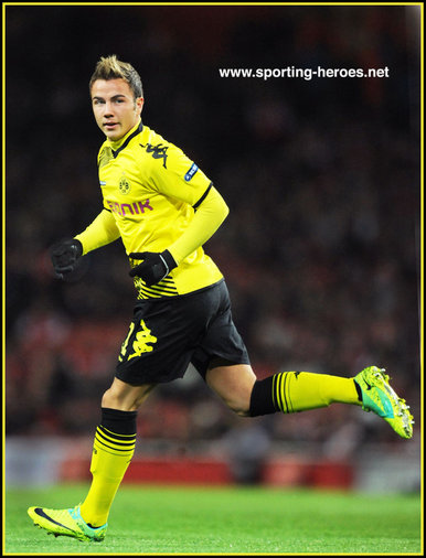 Mario GOTZE - Borussia Dortmund - UEFA Champions' League 2011/12 Gruppe F