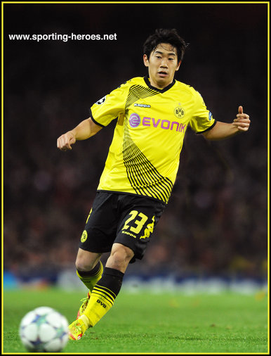Shinji Kagawa - Borussia Dortmund - UEFA Champions' League 2011/12 Gruppe F