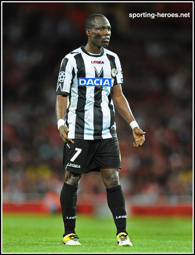 Emmanuel AGYMANG-BADU - Udinese Calcio  - Champions League third qualifying round. Play-off.