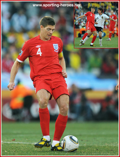 Steven Gerrard - England - FIFA World Cup 2010.