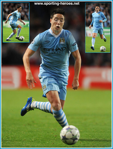 Samir NASRI - Manchester City - UEFA Champions League 2011/12 Group A.