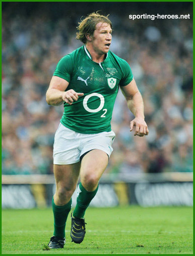 Jerry Flannery - Ireland (Rugby) - Irish International Rugby Caps.