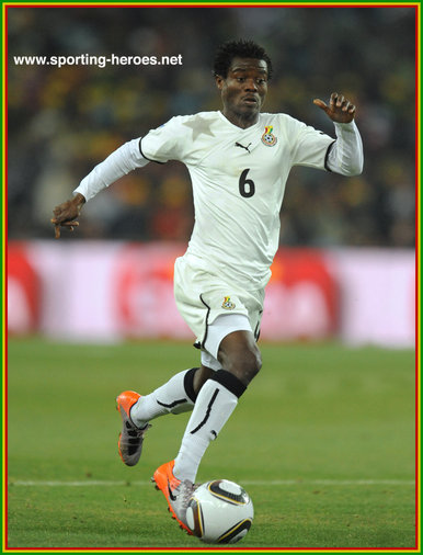 Anthony Annan - Ghana - FIFA World Cup 2010 (Serbia, Australia, Germany)