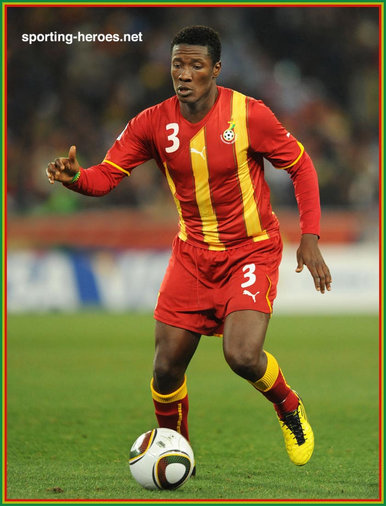 Asamoah Gyan - Ghana - FIFA World Cup 2010.