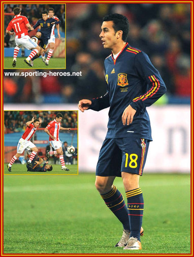 Pedro Rodriguez - Spain - FIFA Campeonato Mundial 2010