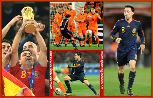 (Xavier Hernandez)     XAVI - Spain - FIFA Campeonato Mundial 2010 (Final)