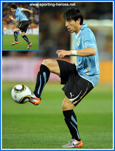 Jorge Fucile - Uruguay - FIFA Copa del Mundo 2010 (República De Corea, Ghana, Alemania)